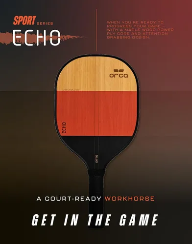 Miniatura 2 de Orca Pickleball Paddles, Sports Series Wood Pickleball Paddle Sets, Pickleball Paddles Starter Set with Pickleballs and Accessories