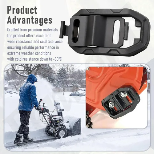 Miniatura 5 de Fennoral 72603100 - Kit de zapatas de nieve compatible con soplador de nieve Ari-ens de 2 etapas 939003, 920001, 921005, 921006, 926027, reemplaza