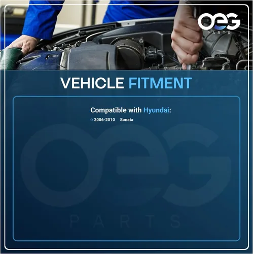 Miniatura 4 de OEG Parts Nuevo Regulador de Ventana Eléctrica Delantero Lado del Conductor Compatible Con Hyundai Sonata 06 07 08 09 10 2006-2010 824713K001