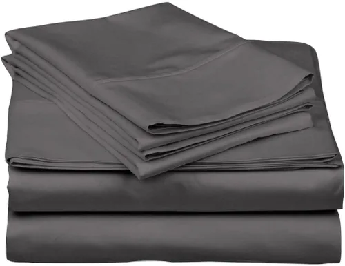 Miniatura 105 de Epic Cotton Juego de sábanas de 6 piezas, 100% algodón egipcio, de lujo, súper suave, bolsillos profundos de 12 pulgadas, tamaño King, 1000 hilos