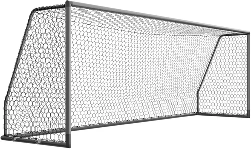 Miniatura 8 de NAIZEA Soccer Goals - 24x8/21x7/18x7/12x6/16x7/10x6/8x6/6x4FT Soccer Goals for Backyard Training- Portable Metal Soccer Net for Youth & Adults