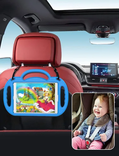 Miniatura 7 de SUPLIK Funda para niños para iPad de 5ª/6ª generación (9.7 pulgadas, 2017/2018), iPad Air 1 y Air 2 y Pro 9.7 Funda para niños con correa