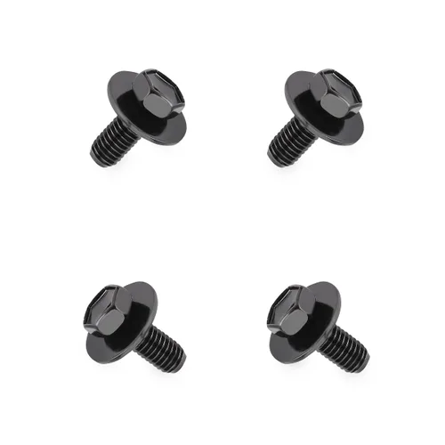 4 piezas de 12 mm de pernos y juntas de placa deslizante frontal superior compatibles con Toyota Tacoma 4Runner FJ Tundra Land Cruiser 2013-2020