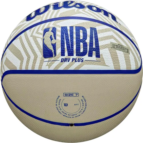 Miniatura 6 de Wilson NBA DRV Plus Dazzle Camo Balón de Baloncesto para Exteriores - Beige/Azul, Talla 7-29.5" Dazzle Camo Beige/Azul