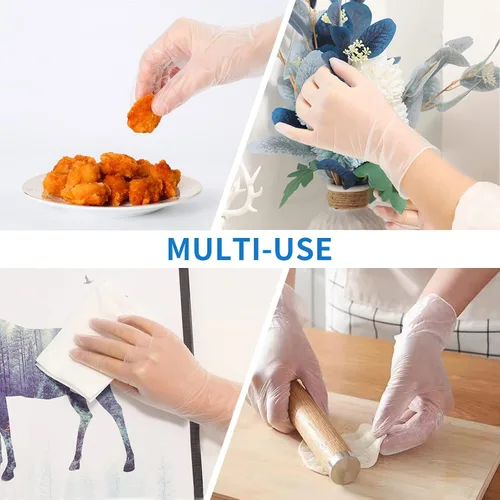 Miniatura 4 de Guantes desechables de vinilo EDI