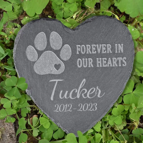 Miniatura 4 de Regalo conmemorativo de la pérdida de perro, piedra conmemorativa personalizada para mascotas, lápida de condolencias para perros por pérdida