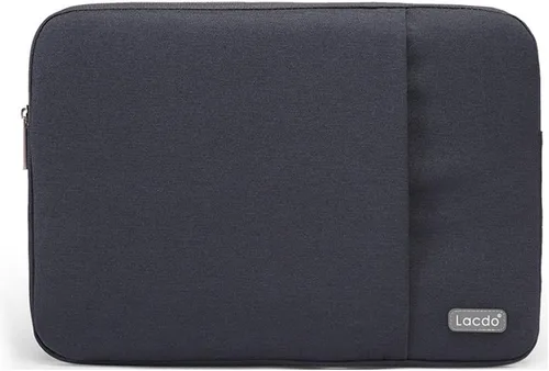 Miniatura 3 de Funda Lacdo de 11 a 15 in con tela impermeable para Macbook Air Pro, Negro