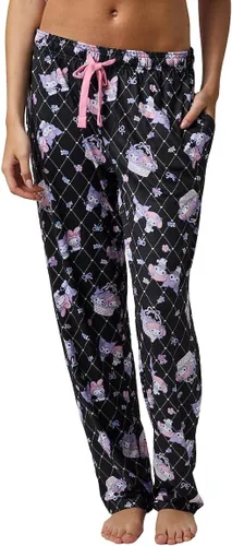 Miniatura 5 de Bioworld Kuromi & My Melody - Conjunto de ropa de dormir lavanda para mujer