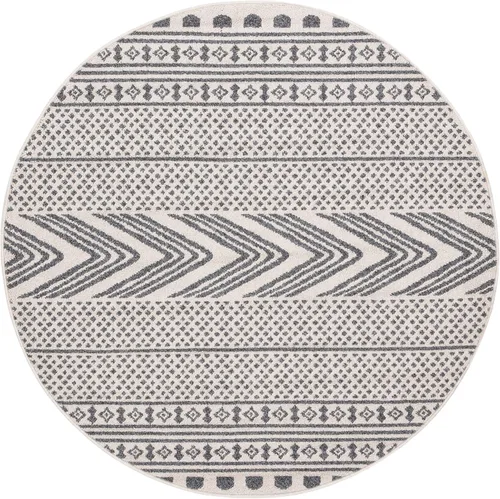 Miniatura 2 de Well Woven - Tapete con diseño de enrejado marroquí, color azul claro