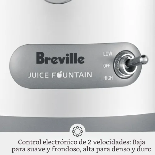 Miniatura 3 de Breville Juice Fountain Plus JE98XL, plateado