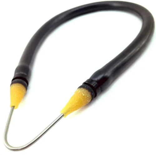 Miniatura 2 de SPEARFISHING WORLD Bandas de goma de fusil submarino de 9/16 pulgadas (0.551 in) de diámetro exterior con espoleta de acero inoxidable que se adapta