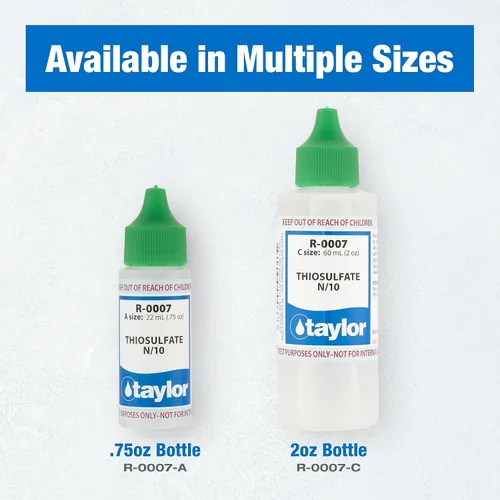 Miniatura 4 de Taylor Technologies R-0007-C Tiosulfato No.7 N/10 2 OZ