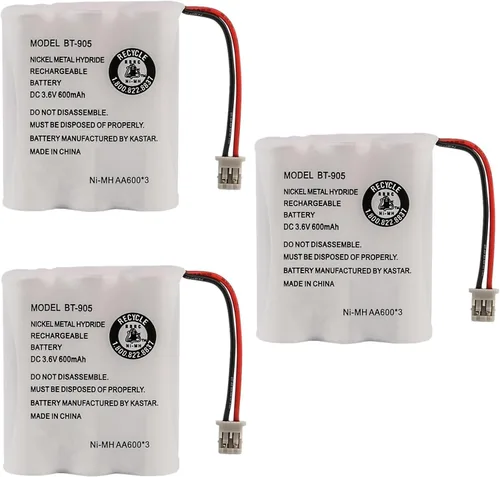 Miniatura 5 de Kastar Paquete de 1 batería de repuesto para Uniden BT-905 BT905 BP-905 BP905 BT-1006 BT-800 BT800 BP-800 BP800, Uniden TRU3466 TRU348 TRU3485