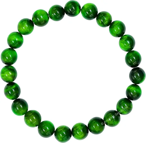 Miniatura 758 de Amazing Gemstone Pulsera de cristal para mujeres y hombres, pulsera de cristal curativo de protección, pulsera elástica con cuentas de piedras