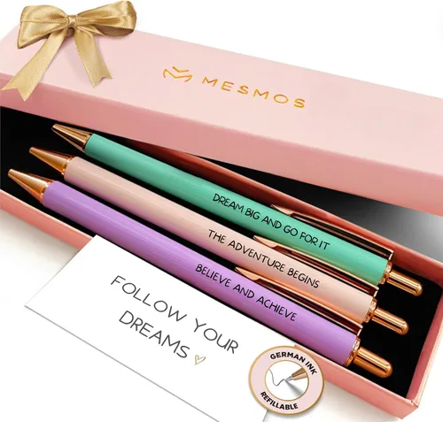 Miniatura 33 de MESMOS Juego de 3 bolígrafos elegantes, regalos de jefe de coordinador del caos para mujeres, gerente de oficina, regalos de liderazgo
