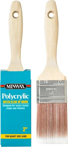 Miniatura 7 de Minwax 427310008 Cepillo de manchas de madera policrílica, 1.5 pulgadas, color blanco