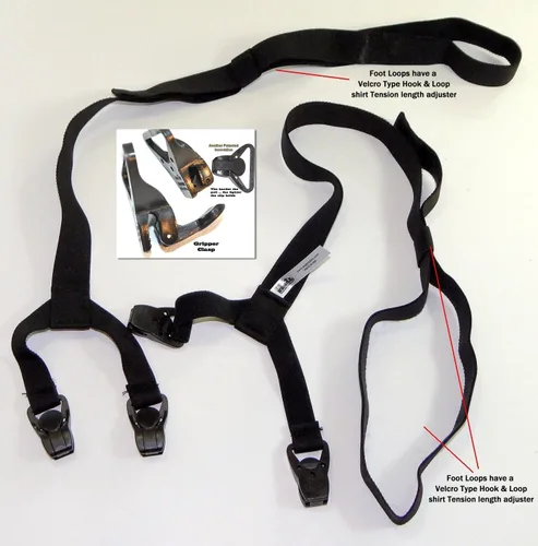 Miniatura 8 de La camisa de vestir Hold-Ups® Stay-downs se mantiene con clips antideslizantes patentados en Estados Unidos