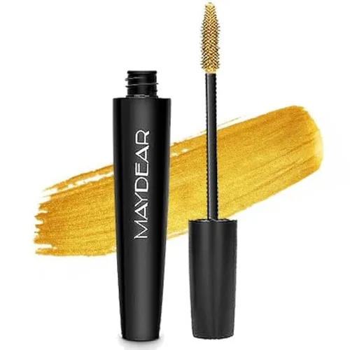 Miniatura 12 de Maydear - Máscara impermeable de larga duración, verde oscuro, a prueba de manchas para maquillaje de ojos de mujer