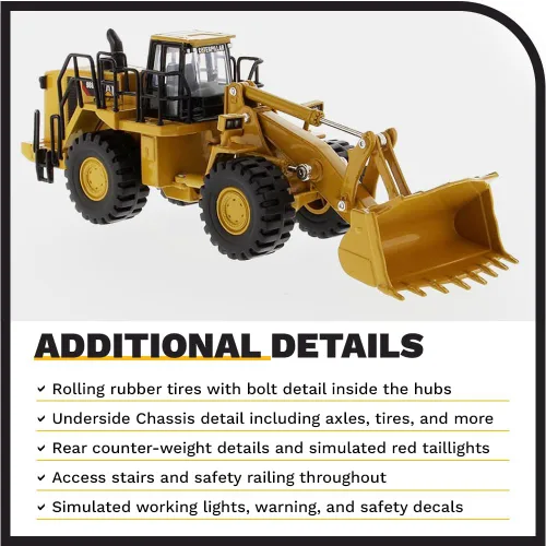 Miniatura 5 de 1:64 Cat 775E Off-Highway Truck - Diecast Masters - 85696