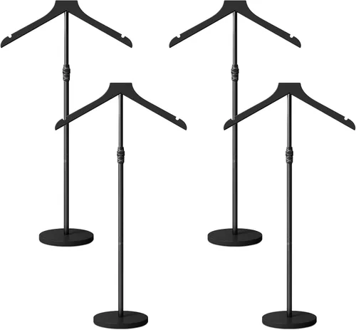 Miniatura 12 de Maniquí de torso, soporte de exhibición de camisa ajustable en altura de 30 a 41 pulgadas para tiendas de vendedores, fiesta de graduación, montaje