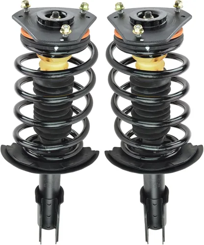 Miniatura 229 de TRQ Conjunto de Amortiguador y Resorte Delantero Cargado con Resorte Helicoidal Pre-ensamblado Compatible con Jeep Cherokee Limited AWD 14-22 Sin