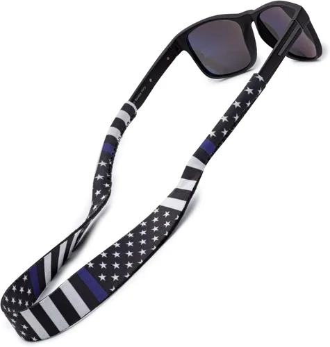 Miniatura 14 de Gunjovi Correa de gafas de sol de neopreno, correa de gafas flotantes, retenedor de gafas para hombres, mujeres y niños