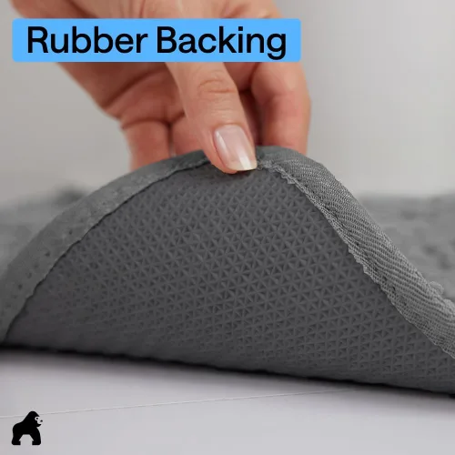 Miniatura 4 de GORILLA GRIP SOAKSTOPPER - Tapete para puerta de perro, 30 x 20 pulgadas, lavable a máquina, absorbente, captura la humedad y la suciedad del barro