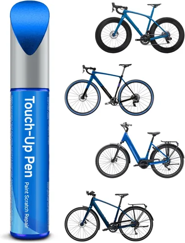 Miniatura 10 de Alpine - Pintura de retoque de bicicleta azul brillante compatible con Trek, kit de pintura de retoque – Color de coincidencia exacta para arañazos