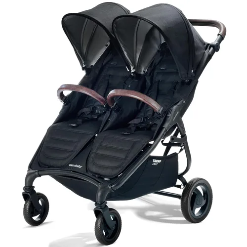 Miniatura 2 de Valco Baby - Trend Duo Double - Cochecito doble lado a lado para recién nacido y niño pequeño - Plegable compacto fácil, reclinación multiposición