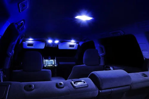 Miniatura 5 de XtremeVision LED interior para Hyundai Tucson 2015+ (8 piezas) kit de LED interior azul + herramienta de instalación