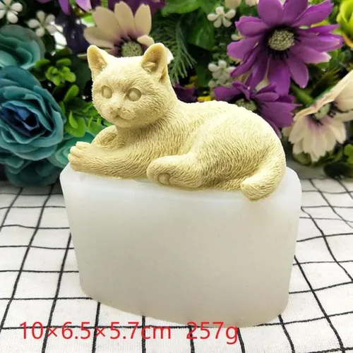 Miniatura 2 de Molde de silicona para jabón y velas, moldes 3D de silicona para dulces y decoración del hogar, moldes de fundición y fabricación de resina