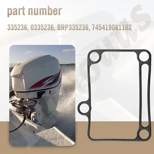 Miniatura 4 de 335236 sello de vapor, compatible con Johnson Evinrude 0335236 - para muchos modelos fueraborda Evinrude y Johnson de 90-175 HP de los años 90, 2000