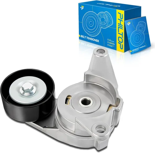 Miniatura 104 de PHILTOP Conjunto de tensor de correa con polea para BMW 325i, X3, X5, Z4, 325Ci, 330Ci, 530i, 525i, 325xi, 330i, 330xi, correa dentada OE #