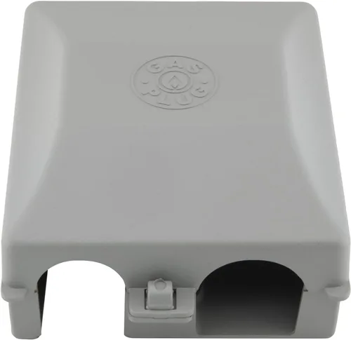 Miniatura 2 de Burnaby Manufacturing Ltd 2 # Enchufe de gas de PVC, gris, 2 PSI, entrada NPT de 1/2 '', salida de desconexión rápida de 3/8