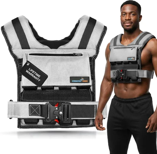 Miniatura 13 de Weighted Vest Adjustable for Men and Women – Workout Weight Training Vest for Fitness, Running, Strength, Exercise & Cross Training