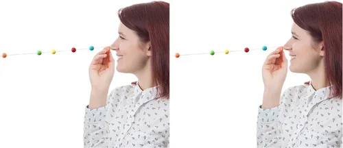 Miniatura 8 de Brock String, Herramienta de entrenamiento de insuficiencia de convergencia visual para fortalecimiento muscular ocular, ejercicio de enfoque