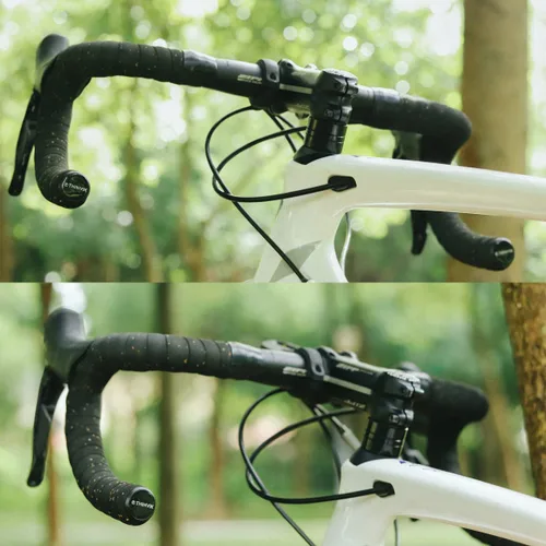 Miniatura 8 de Thinvik Cinta de corcho EVA para manillar de bicicleta, cinta de barra de bicicleta ecológica, envolturas antideslizantes para mango de ciclismo