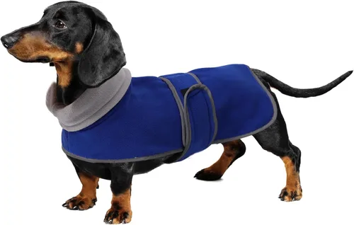 Geyecete - Suéteres para Dachshund - Chaqueta para perro, abrigo para Dachshund, abrigo de invierno perfecto con forro de felpa acolchado y cuello