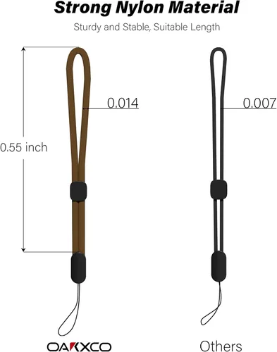 Miniatura 3 de oakxco Lanyard Compatible with Airpods Pro 2 Loop Marrón