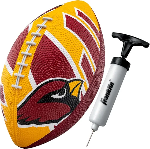 Miniatura 14 de Franklin Sports NFL Team Footballs - Rubber Youth Mini Balls for All Teams - Kids 8.5" Football + Air Pump Sets - Official NFL Licensed