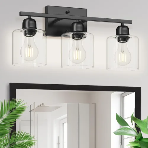 Miniatura 8 de Luz de baño de níquel cepillado, Luz de tocador de baño de 2 luces de níquel cepillado, Lámpara de tocador con pantallas de vidrio esmerilado blanco