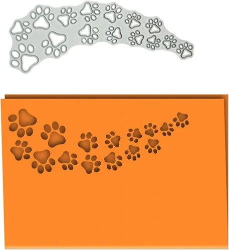 Troqueles de álbum de recortes para hacer tarjetas, troqueles de corte de metal navideños, plantilla de perforación para manualidades de papel,