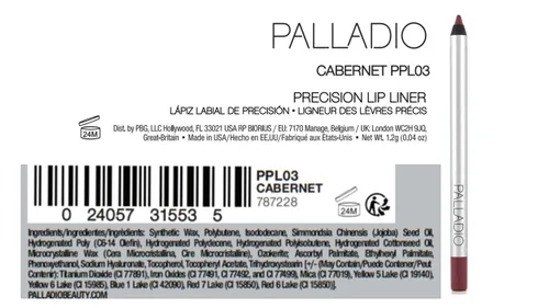Miniatura 3 de Palladio Lipliner de precisión, Cabernet