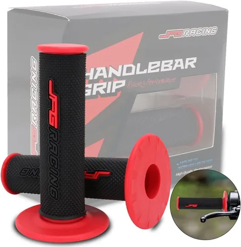 Empuñaduras para Dirt Bike 7/8" Empuñaduras de Motocicleta Empuñaduras de Manillar ATV Universales para CR125 250 CRF50 80 230 250 TRX450 XR50 70