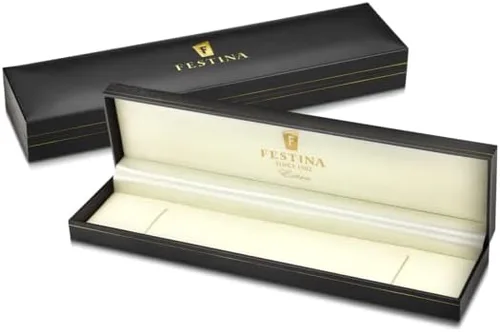 Miniatura 2 de Festina Reloj de cuarzo analógico clásico para mujer con correa de cuero F202542, Marrón, Correa