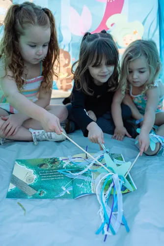 Miniatura 6 de Pacific Play Tents 19762 Mermaid Dreams - Tienda de campaña de domo de 48 x 48 x 42 pulgadas