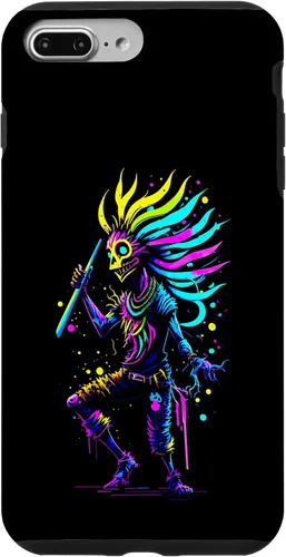 Miniatura 12 de iPhone 16 Dancing Kokopelli Mystical Abstract Illustration Case