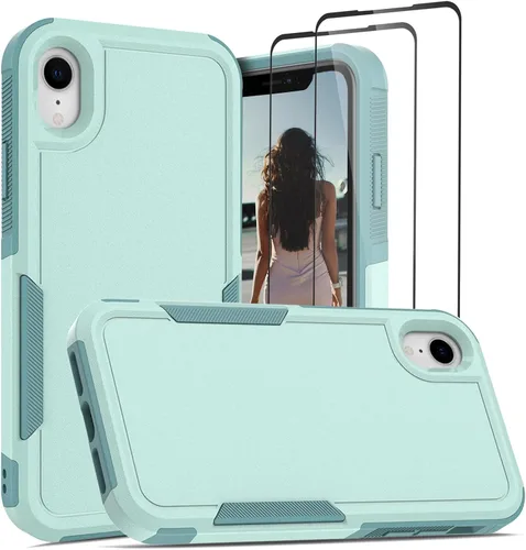Miniatura 227 de Jeylly Funda para iPhone SE/Funda para iPhone 5S, Exterior de Plástico Duro que Absorbe Golpes + Interior de Silicona de Goma Defensor contra