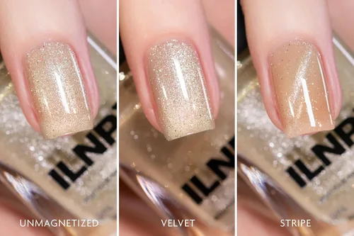 Miniatura 6 de ILNP Cashmere - Esmalte de uñas holográfico magnético, manicura resistente al desprendimiento, no tóxico, vegano, libre de crueldad, color beige
