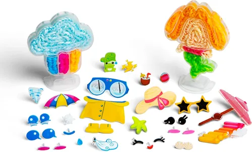 Miniatura 8 de Rainbow Loom: Loomies Fairy Tale Paquete de 2 unidades: kit de 4 personajes y kit de 2 personajes. Crea 6 personajes temáticos con 2 kits de bandas